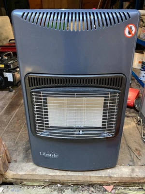 £65 • Buy Lifestyle Mini Portable Cabinet Black 4.2 KW Calor Gas Bottle Heater , Not Boxed