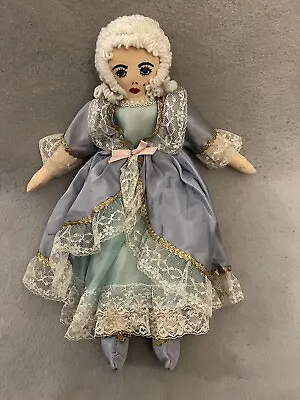 Handmade Vintage Soft Body Doll 16” Marie Antoinette French Versailles 1978 • $120