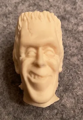 RARE SCULPTED HERMAN MUNSTER GRIN RESIN HEAD The MUNSTERS 60s TV FRED GWYNNE • $15