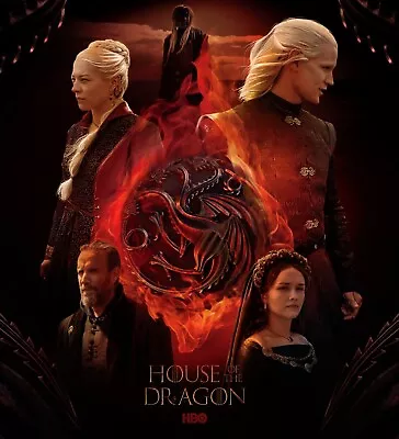 GAME OF THRONES - HOUSE OF THE DRAGON POSTER 1 - Various Sizes Available • £4.49