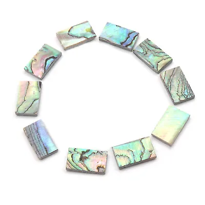 10Pcs Abalone Shell Inlay Guitars Inlay Material Guitar Fretboard Inlay Material • $7.77