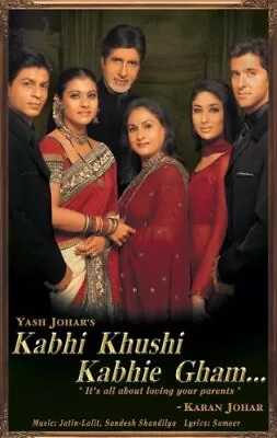 Kabhi Khushi Kabhie Gham (2001) - Amitabh Bachchan - Shah Rukh Kh... - DVD  E4LN • $22.97