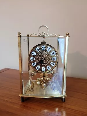 Vintage Kundo KIENINGER & OBERGFELL Battery Clock Torsion Pendulum Working • $91.95