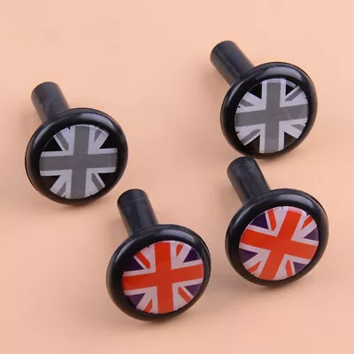 Fit For Mini Cooper 2 Pcs Auto Car Union Jack UK Flag Lock Modified Door Pin • $8.32