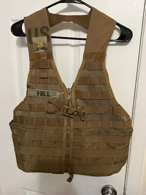 USMC  Marpat Coyote Brown MOLLE II Fighting Load Carrier FLC Vest • $29.98