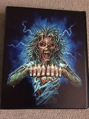 £44.99 • Buy Iron Maiden Fan Club Magazine Binder A4 With 10 Sleeves + FC Magazines 111-114