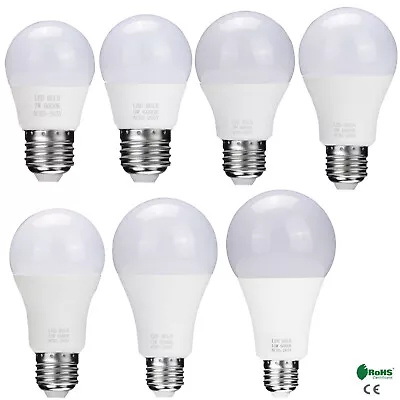 E26 E27 LED Globe Bulb Light 3W 5W 7W 9W 12W 15W 18W Energy Saving Lamp SS942 • $2.66