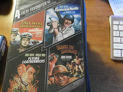 4 Film Favorites John Wayne Collection (dvd) Choose With/without A Case • $3