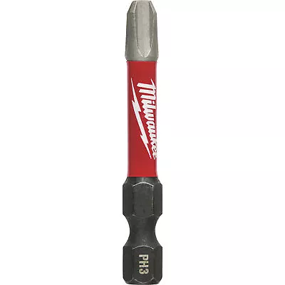 Milwaukee Shockwave Impact Duty Driver Bit 2in. Phillips #3 Model# 48-32-4463 • $3.99