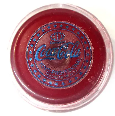 Vintage CAMPEON COKE COCA COLA Soda  Professional  Toy RED Yo-yo Yoyo MEXICO • $44.99