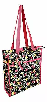 12  Fashion Travel Shopper Tote Bag Coin Purse Shoulder Zipper Reusable Carry • $12.95