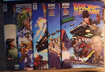 BACK TO THE FUTURE 2 3 4 10 22 IDW Comics • $39.99