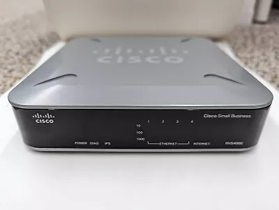 Cisco Small Business 4-Port Gigabit Security Router With VPN RVS4000 • $40