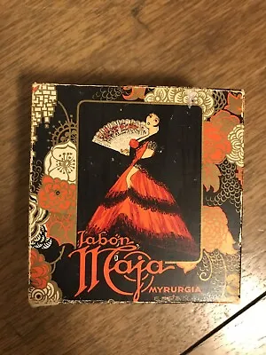 Brand New Jabon Maja MYRURGIA ESPANA 5 Oz. SOAP From Spain In Decorative Box • $15