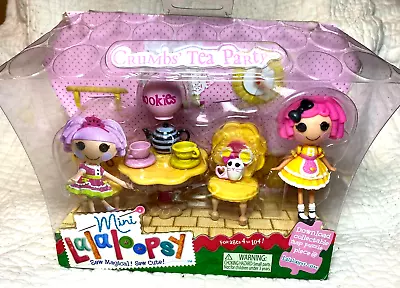 New In Box Crumbs' Tea Party  Mini Lalaloopsy  Limited Edition Doll Play Set • $44.99