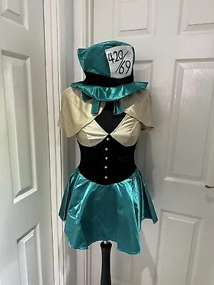 Leg Avenue Tea Party Hostess Sexy Mad Hatter Halloween Size XS Costume Women’s • £18