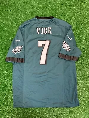 Philadelphia Eagles Michael Vick #7 Jersey Nike On Field Sewn NFL Pro Cut Large • $64.99