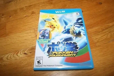$14.99 • Buy Wii U Pokemon Pokken Tournament Game-No Manual