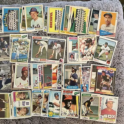$15.50 • Buy Vintage To Modern Lot 800 Baseball Cards Hofers Stars Rookies 1950-2010 Lot 5
