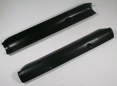 $14.15 • Buy 1950-1977 Vw T1 Bug Beetle Popout Window Hinge Trim Covers Black Set Of 2 (pair)