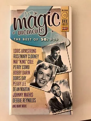 Magic Moments The Best Of '50s Pop - 4 Disc Set- 70 Songs & 40pg Book • $9