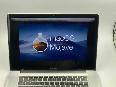 On Sale Apple MacBook Pro 15  Unibody Mojave MacOS 10.14 & 60 Days Warranty • $298.88