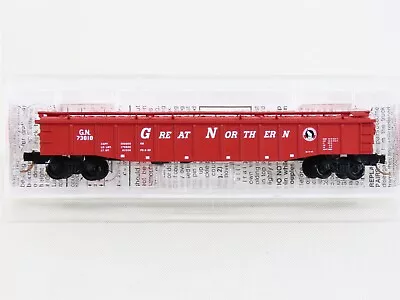 N Scale Micro-Trains MTL 106210 GN Great Northern 50' Steel Side Gondola #73818 • $19.95