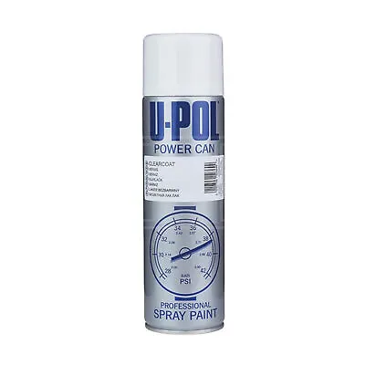 U-Pol Powercan Clear Lacquer - 500ml - High Gloss Uv Resistant Durable Finish • $17.42