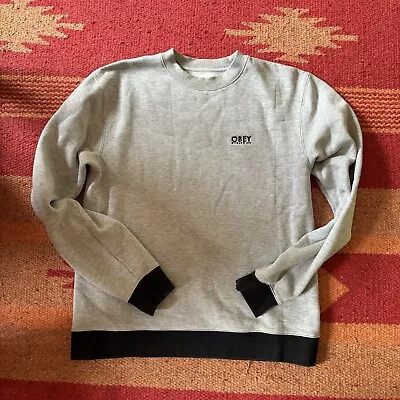 Obey Worldwide Crewneck Sweater Small • £25