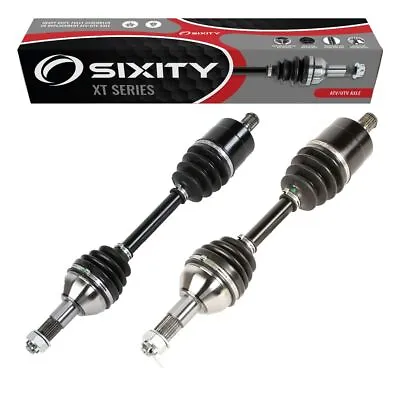 2 Pc Sixity XT Rear Left Right Axles For Can-Am Outlander 1000 DPS EFI XT 0q • $158.99