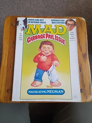 MAD MAGAZINE #293 British UK Edition Garbage Pail Kids Issue Cover • £4.99