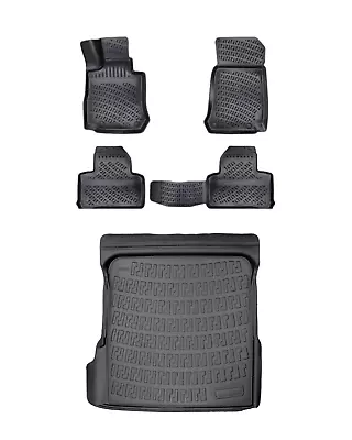 Floor Mats + Cargo Trunk Liner Fits Mercedes-Benz EQE 2023-2024 3D Molded SET • $139.90