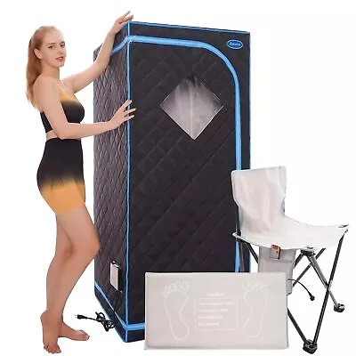 Portable Sauna Tent One Person Infrared Sauna Home Sauna， Full Size Saun • $337.29