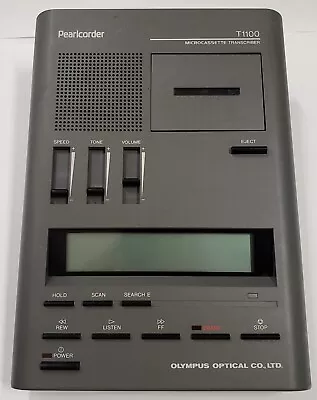 Olympus Pearlcorder T1100 Desktop Cassette Transcriber / Recorder • $48.99