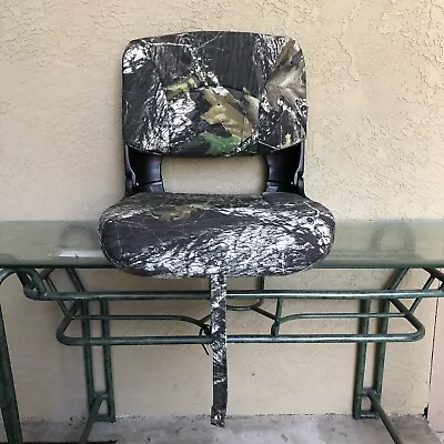 $99.99 • Buy Tempress Camo Boat Seat T4400 High Back All Weather Mossy Oak Fishing Outdoors