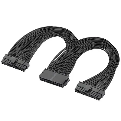 Dual PSU Supply 24-Pin ATX Motherboard Splitter Cable24Pin(20+4) For ATX  • $8.54