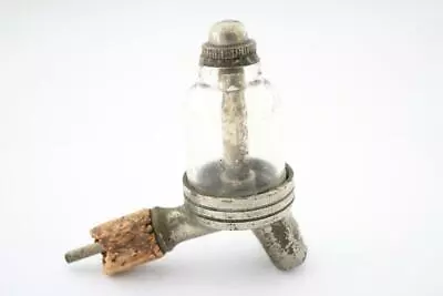 Early Australian Adam's Patent Paraffin Oil Tin Measure Tilley Lamp Hurricane • $60