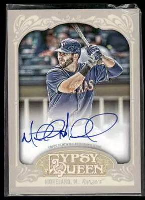 Mitch Moreland 2012 Topps Gypsy Queen #GQA-MMO Auto Autographs • $4.95