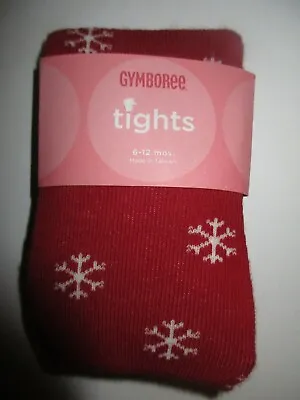 $10 • Buy Gymboree Penguin Chalet Snowflake Tights Size 6-12 Months NWT