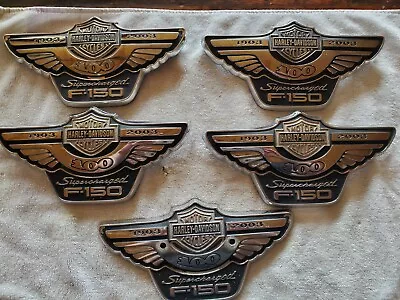 2003 Harley Davidson 100th Anniversary Truck Emblem Set Of 5 For F-150 • $195