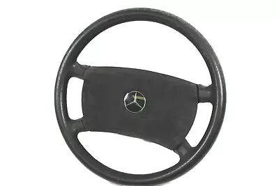 Mercedes W124 4matic Steering Wheel Leather Steering Wheel 400mm Black Leather 1 • $268.78