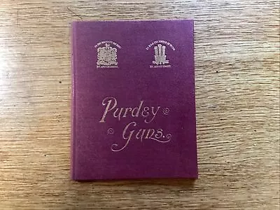 A Scarce James Purdey & Sons 1929 Instruction Booklet. • £180