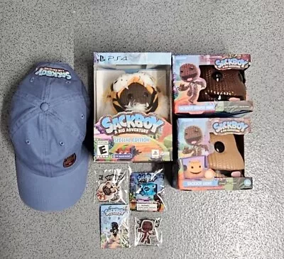Sackboy A Big Adventure Collectors Edition And Rare Collection Promo Items PS4  • £50