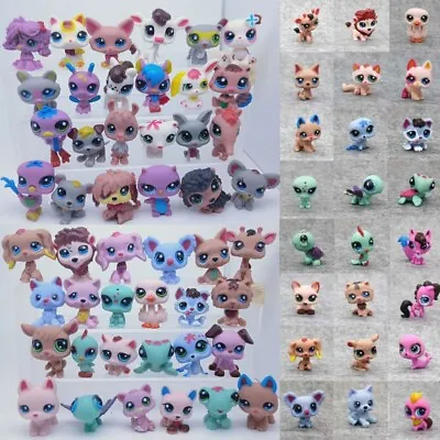 24pcs Littlest Pet Shop Lot Animals Hasbro LPS Figure Toys Cute Dog Lion Cat UK • £21.34