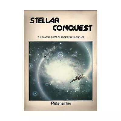 Metagaming Boardgame Stellar Conquest (2nd) Box Fair • $17