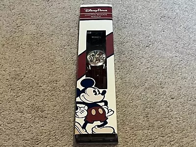 New Disney Parks Limited Release Watch Mickey Mouse 28 Black Band 1928 Rare NIB • $10.18