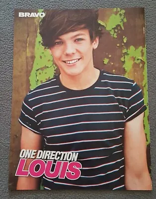 Rare Louis Tomlinson (One Direction) Original Full Single Page Poster • £5.88