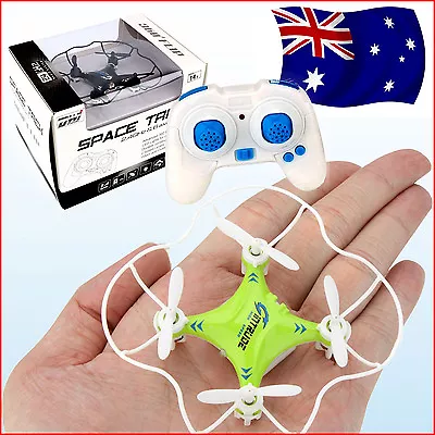 RC RTF Mini 2.4GHz RC Gyro Remote QuadCopter Helicopter Nano Micro Parrot Drone • $29