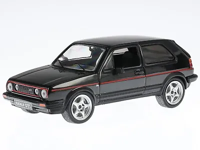 VW Golf Rabbit 2 GTI 1984 2-door Black Diecast Model Car IXOCLC417N IXO 1:43 • $51.90