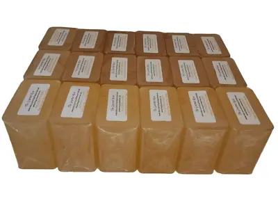 18 Lb RAW HONEY MELT AND POUR SOAP Base Pure Glycerin All Natural Bulk Wholesale • $116.50